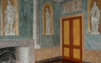 Faux bois dans un château classé