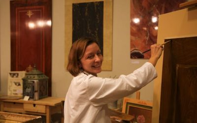 Interview : Rencontre avec Joëlle Godefroid, peintre en décors et meilleur ouvrier de France
