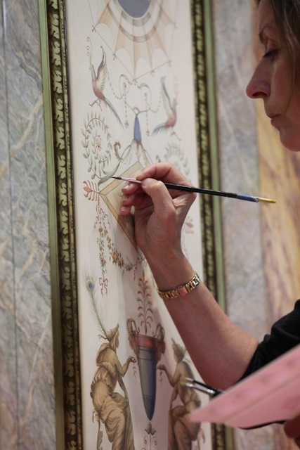 Joëlle Godefroid peintre en décors, Meilleur Ouvrier de France