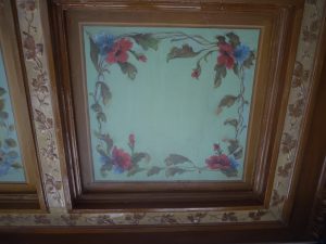 Restauration des décors d'un plafond du 19ème siècle