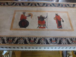 Restauration d'une console néoclassique