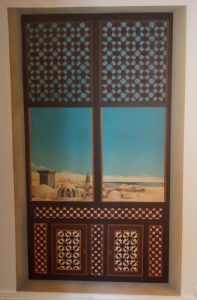 Trompe l'œil d'inspiration orientale