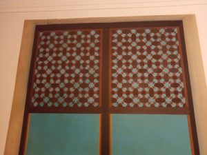 Trompe l'œil d'inspiration orientale, détail