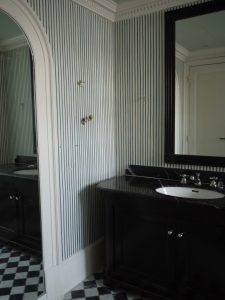 Décor peint en restitution