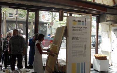 DÉCOR PEINT : démonstration de faux bois