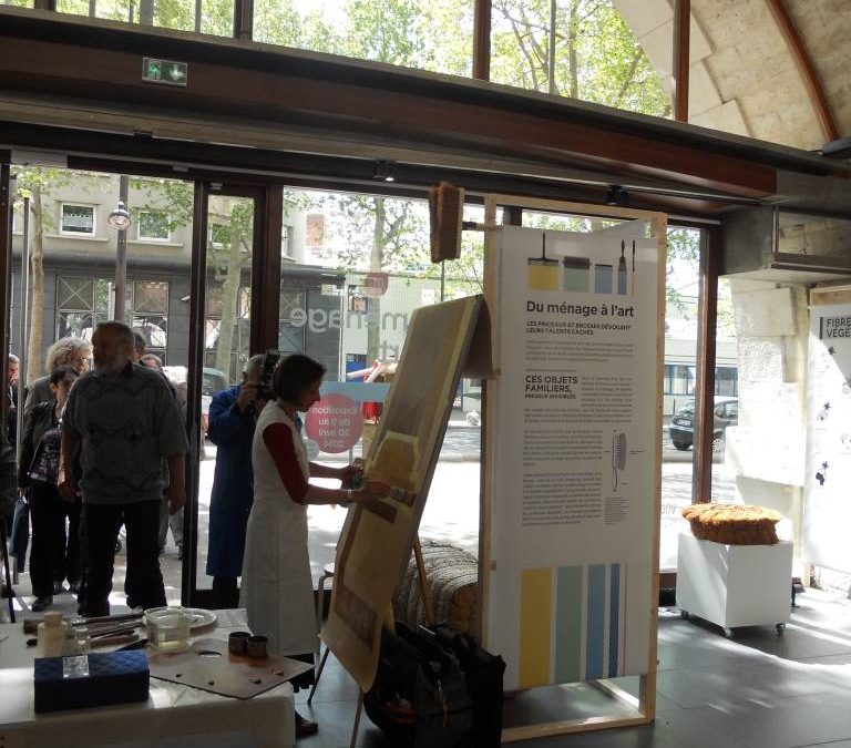 DÉCOR PEINT : démonstration de faux bois