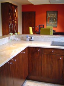 Faux bois, imitation ébène de Macassar