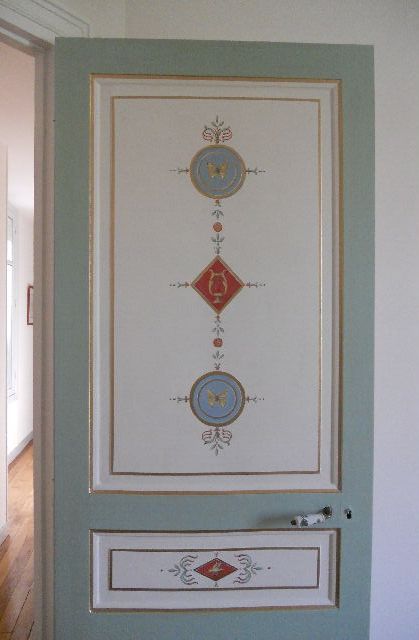 DÉCOR PEINT DE STYLE DIRECTOIRE