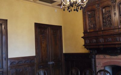 Décors peints inspirés du XIXe siècle