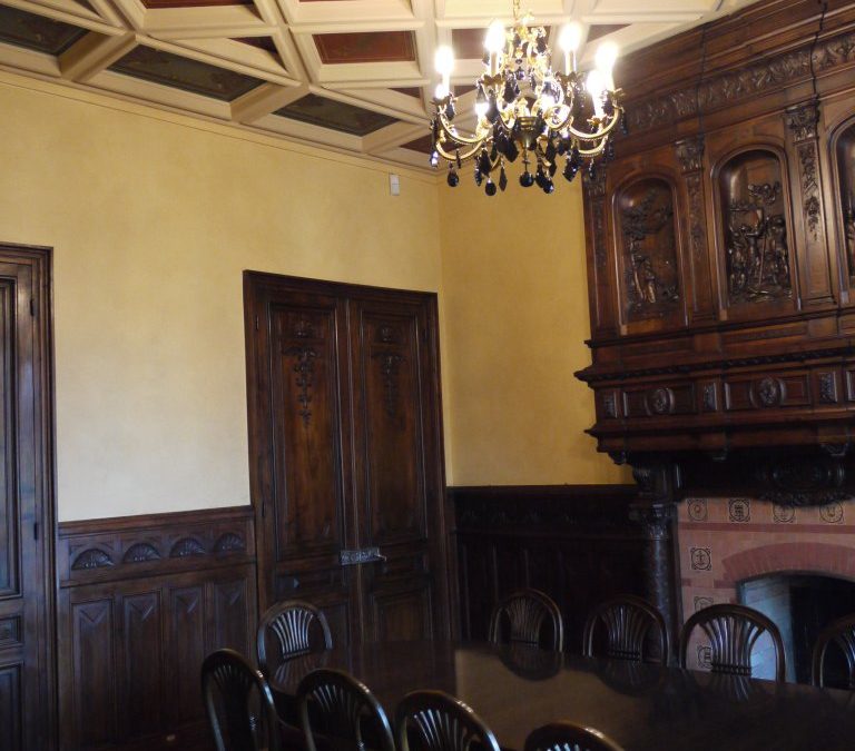 Décors peints inspirés du XIXe siècle