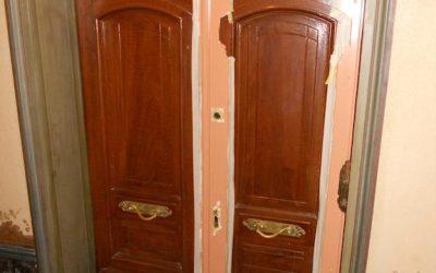 RESTAURATION d’un décor ART NOUVEAU