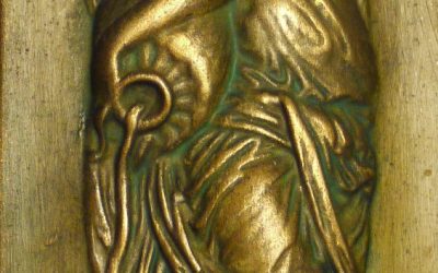 OBJETS PEINTS : différentes imitations bronze