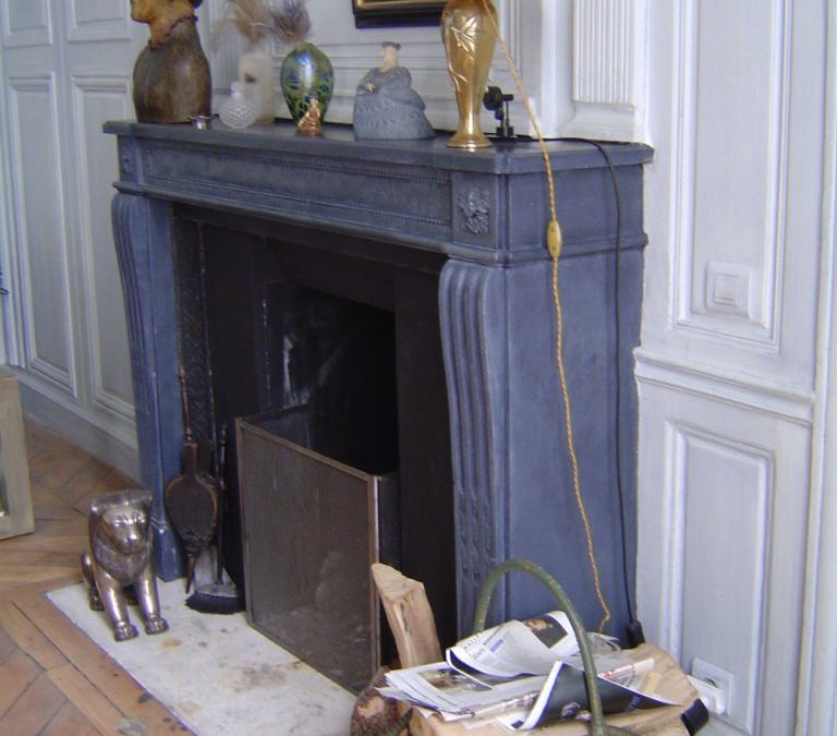 DÉCORS PEINTS et RESTITUTION sur des cheminées