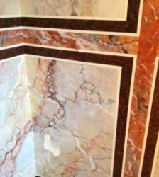 Restitution de faux marbres